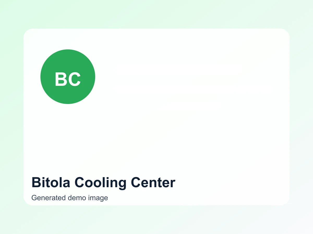 Bitola Cooling Center logo