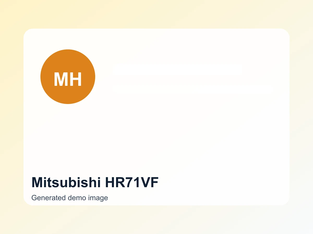 Mitsubishi Heavy Comfort 7.5