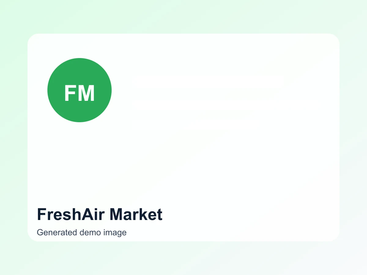 FreshAir Market logo